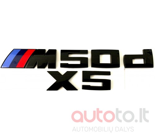 Bmw emblemba "X5 50d"